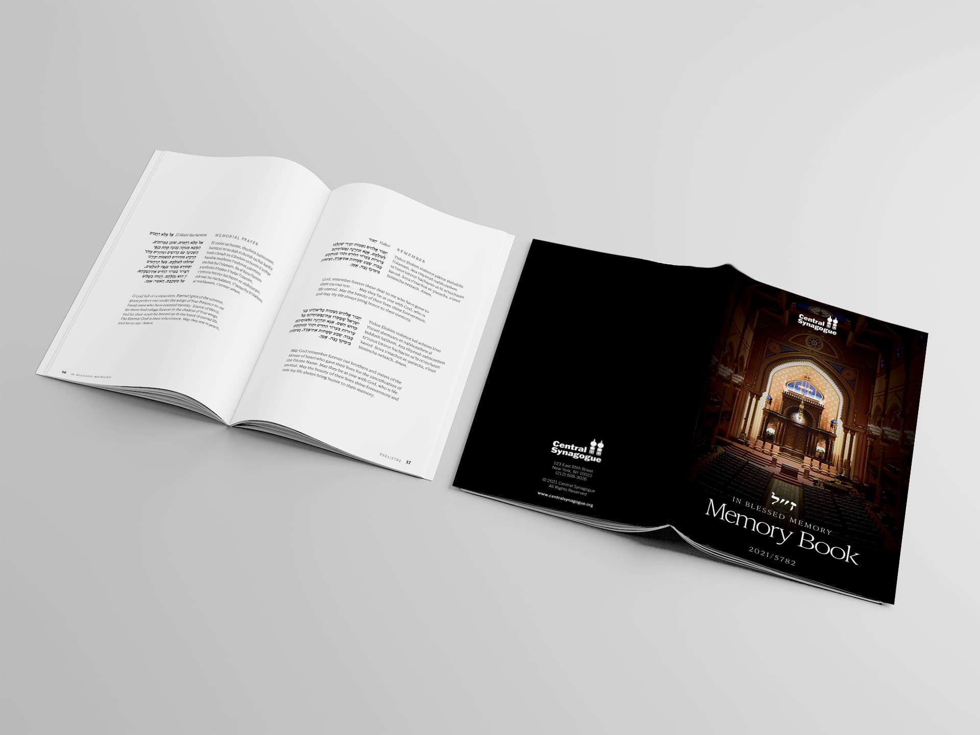 Central Synagogue, Print Communications