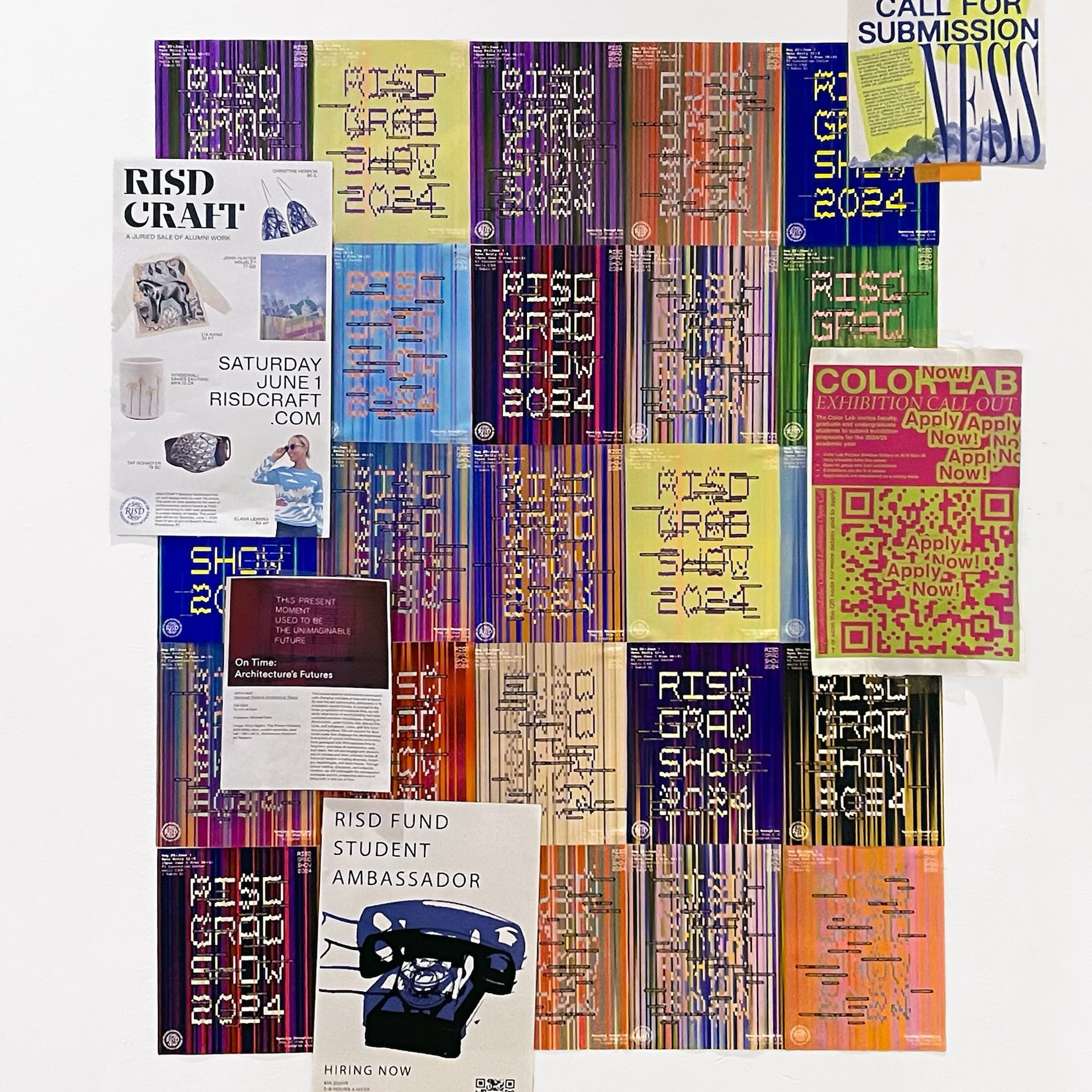 Generated posters in-use.