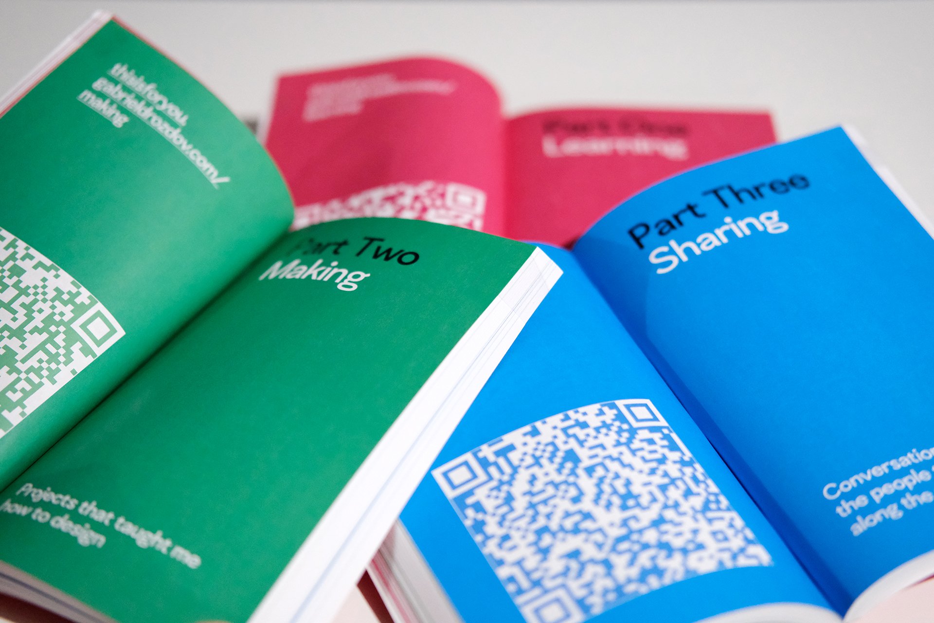 Introductions to each part of the book.